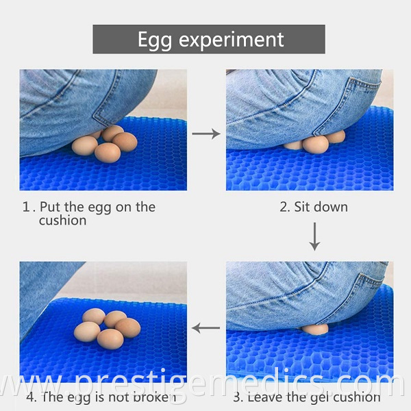 Double Gel Seat Cushion